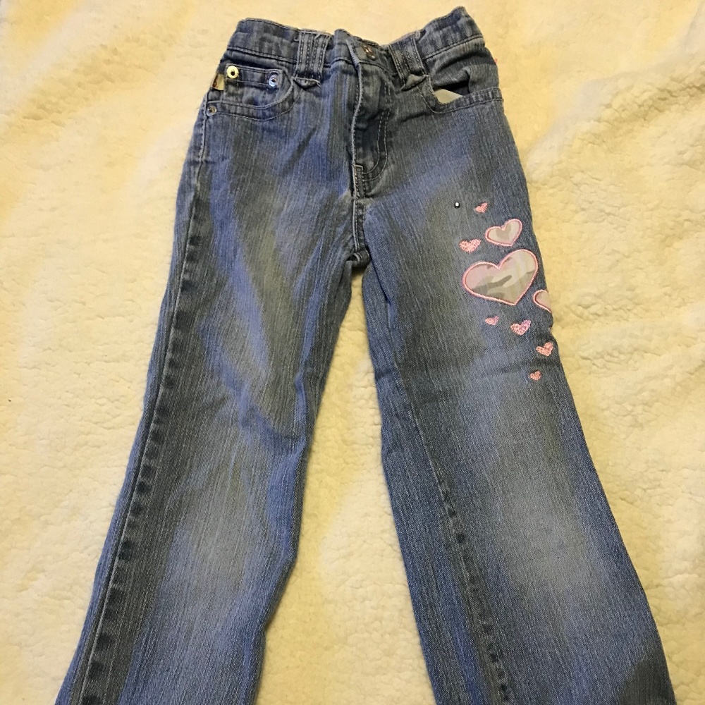 Girls Bongo Girls Embellished Pink Camo 6s Jeans